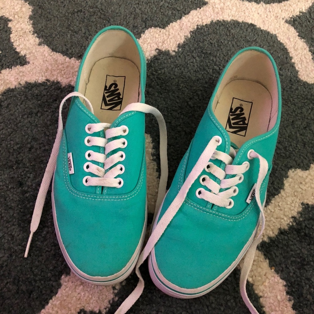 Teal Vans